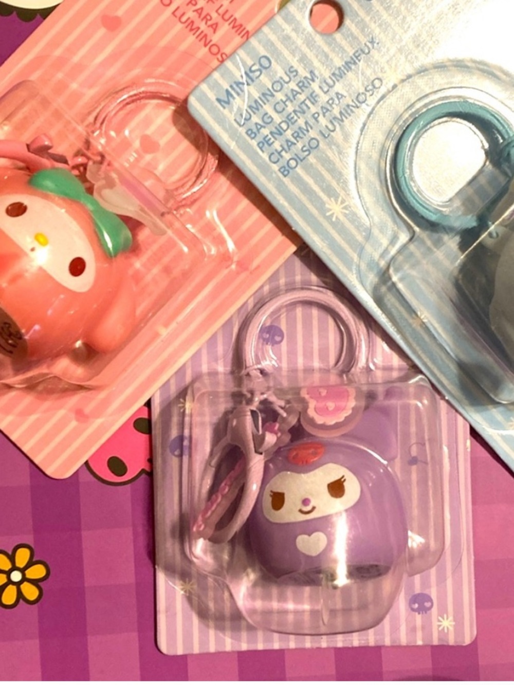 LIVE Sanrio Light up Keychain choice of one